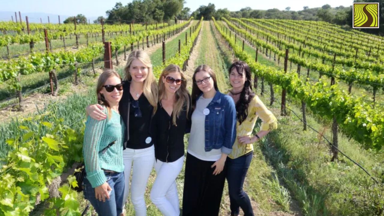 How to Find the Best Winery Tours Near Me With Transportation (1) a group of people posing for the camera