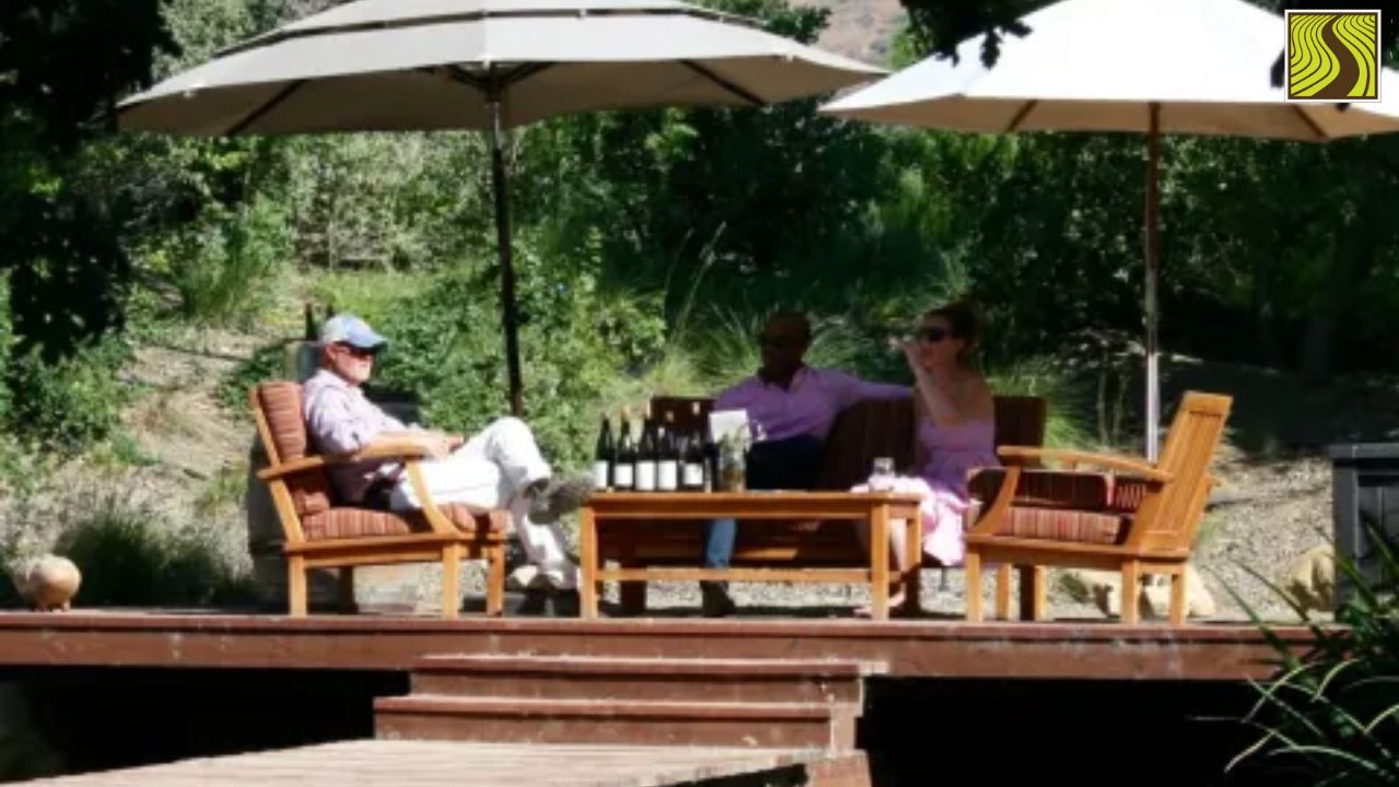 best-time-to-visit-santa-barbara a person sitting at a picnic table